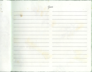 Large Handmade Guestbook