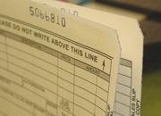 credit card sales slips