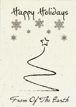 5x7 Corporate Holiday Card on Lotka Seeded Paper