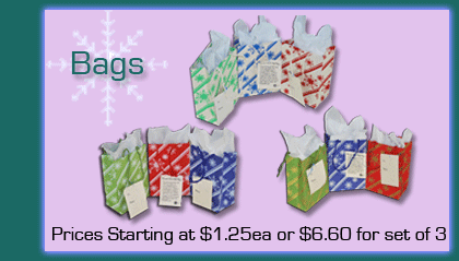 Seeded Holiday Gift Bags