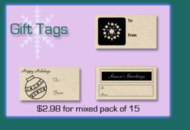 Seeded Gift Tags