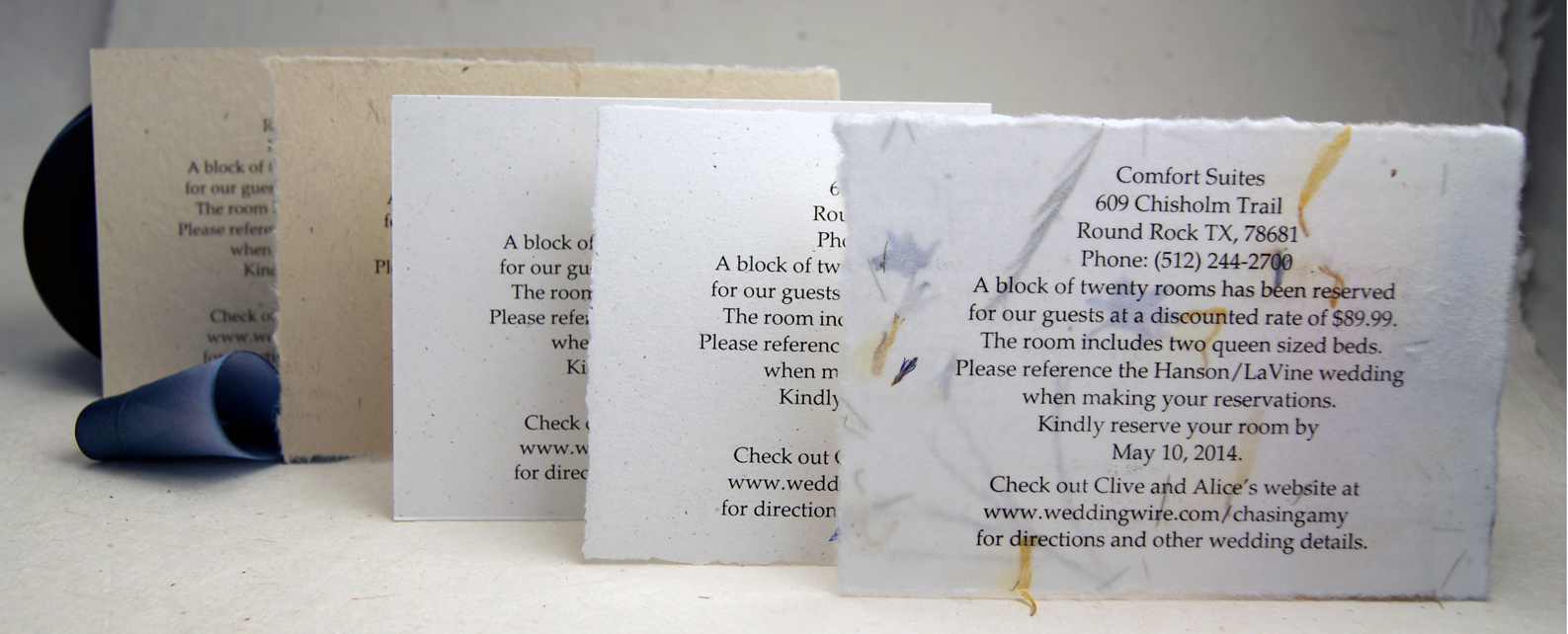 Wedding Accommodation Cards wedding-hotel-information-card-template