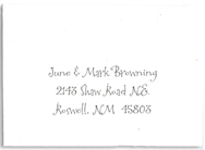 recycled response envelope