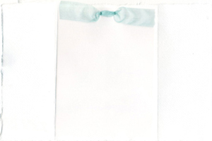 white cotton paper