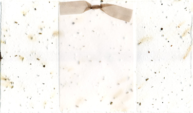 Handmade wildflower seed paper