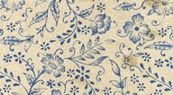 blue garden handmade paper