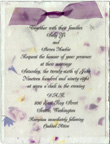 Order Printed Overlays for you DIY Invitation Kits