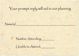 Lotka Handmade Reply Cards