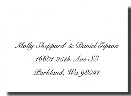 Recycled Reply Envelope