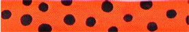 persimmon/black