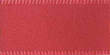 Red Coral Offray Double Face Satin Ribbon
