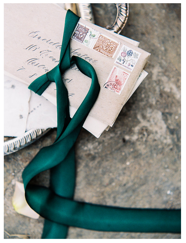 Green Earth Silk Ribbon