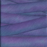 Earth Silk Dyed Ribbon blue and purple 004