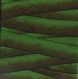 Earth Silk Dyed Ribbon green and brown 010