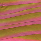 Earth Silk Dyed Ribbon pink and gold 011