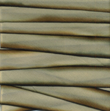 Earth Silk Dyed Ribbon cream brown black 014