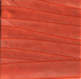 Earth Silk Dyed Ribbon 027 coral