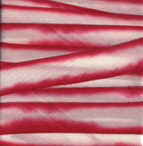 Earth Silk Dyed Ribbon 031 red white
