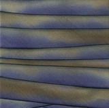 Earth Silk Dyed Ribbon 041 blue
