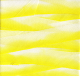 Earth Silk Dyed Ribbon - yellow white 061