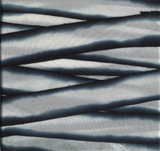 Earth Silk Dyed Ribbon - 068 black and white 068