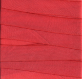 Earth Silk Dyed Ribbon -071 Red (salmon)