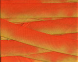 Earth Silk Dyed Ribbon - 074 orange yellow