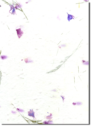 camellia custom handmade paper