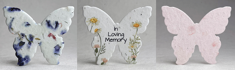 seed paper butterflies