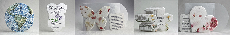 handmade paper invitations and silk ribbon manufacturer