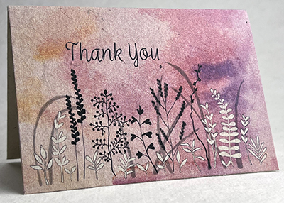 lemon watercolor Thank You