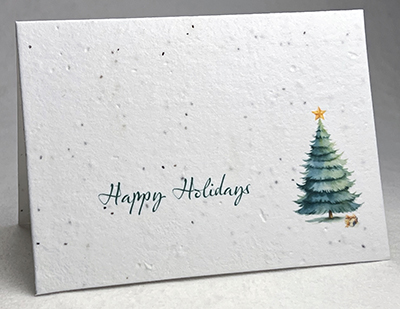 happy holdiays christmas card