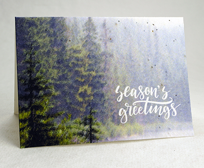 season's greetings christmas card
