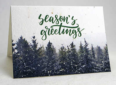 season's greetings christmas card