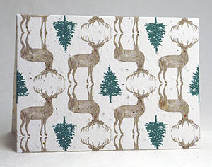 Rudolph Holiday card