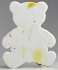 Click for 7s safflower seed paper bear shape