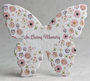 seed paper butterfly