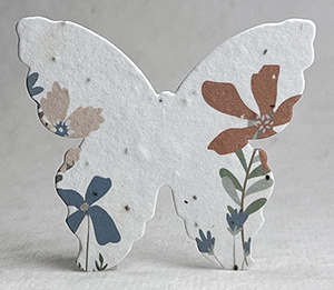 seed paper butterfly