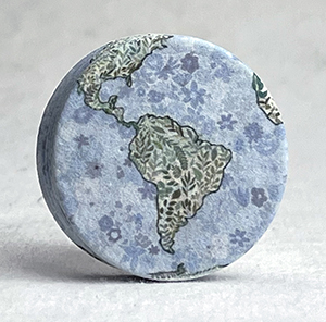 earth print seed paper tag