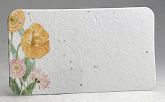 rununculus escort card rounded