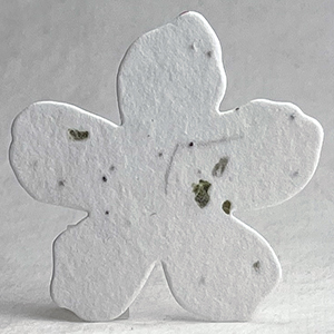 Click for petal paper seed paper flower #36s