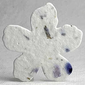 Click for petal paper seed paper flower #45s