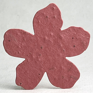 Click for petal paper seed paper flower #68s