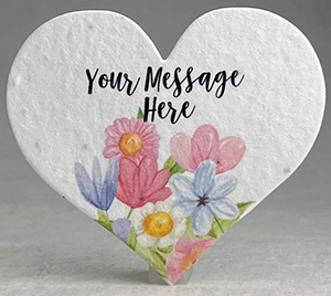 Fun Floral Print Your Message Here