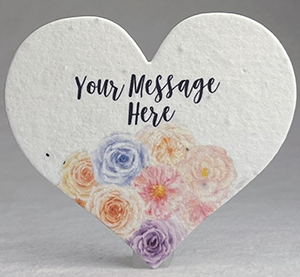 Pastel Roses Print Your Message Here