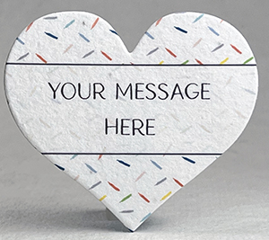 Confett Print Your Message Here