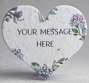 Hydrangea Print Your Message Here