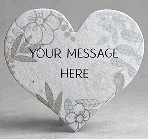 Mod Garden Print Your Message Here