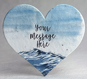 Ocean Print Your Message Here