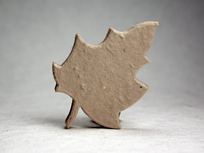 seed paper leaf shapes